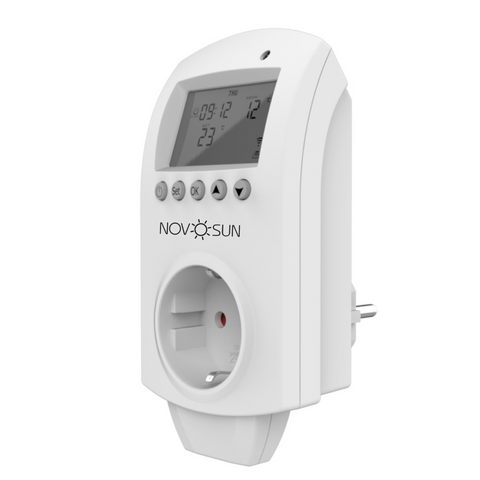 Termostat tip priza programabil cu wifi NOVOSUN PH9 - 16A