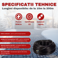 Cablu degivrare Novotech pentru exterior - alei, terase, parcări, rampe, trepte și trotuare