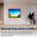 panou radiant premium novosun art beach cu termostat cu telecomanda