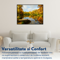 panou radiant premium novosun art park lake cu termostat cu telecomanda