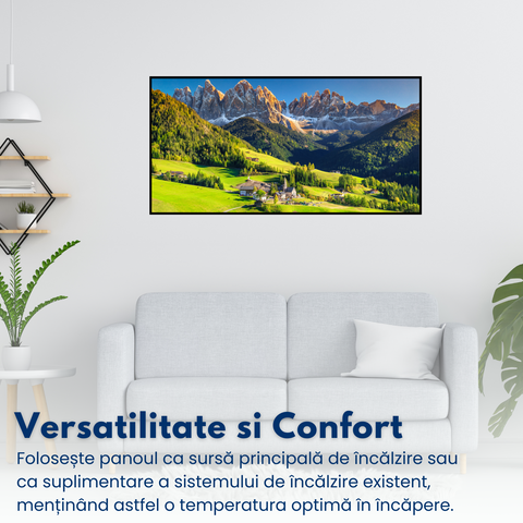 panou radiant premium novosun art alps confort