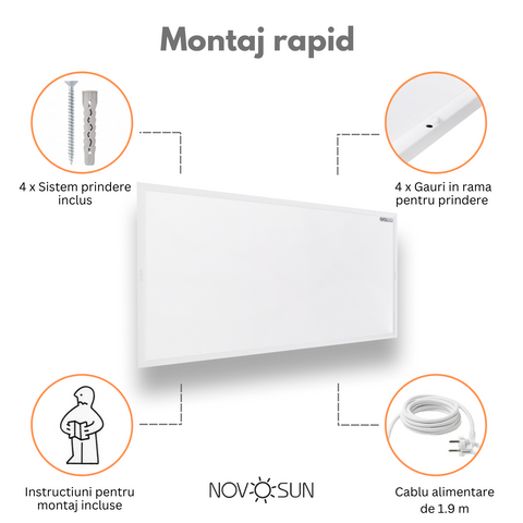 panou radiant premium novosun